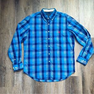 US Polo Assn. plaid button down shirt